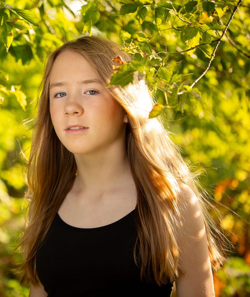 Editorial high school senior portrait by Studio Reverie in Richfield, WI